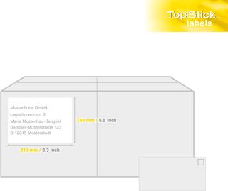 TopStick 8718 Universal Etiketten, 1000 Blatt, 210