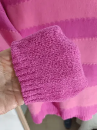 Jersey de rayas rosadas