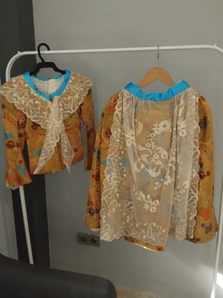 Vestido de Fallera Oro Multicolor