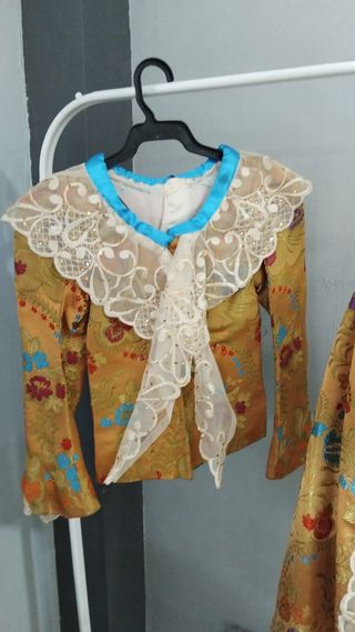 Vestido de Fallera Oro Multicolor