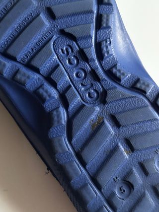Chanclas Crocs azules