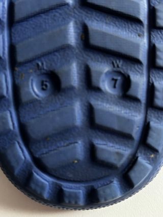 Chanclas Crocs azules