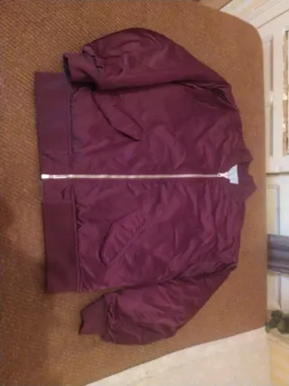 Chaqueta Bomber Morada Talla S