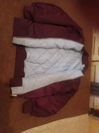 Chaqueta Bomber Morada Talla S