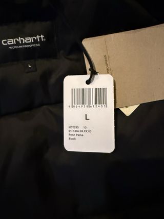 Parka Carhartt WIP Penn Hombre Negra