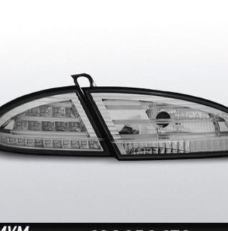 Pilotos Traseros LED Seat Leon 05-06 Cromados