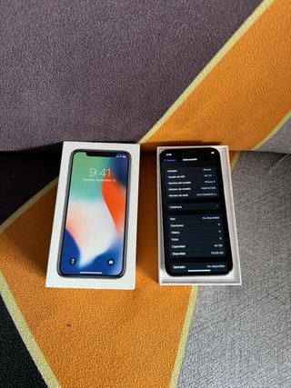 iPhone X color blanco