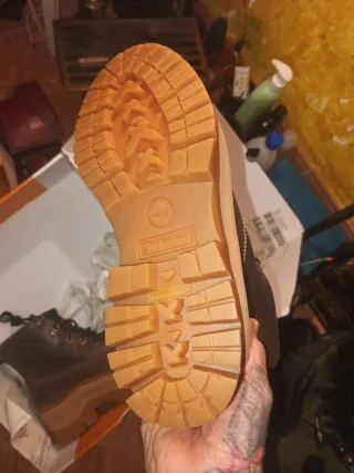 Botines Timberland Marrones Nuevos