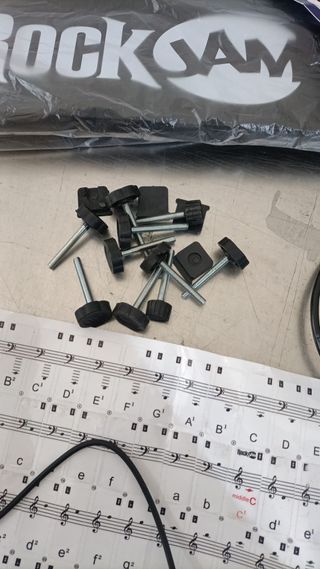 - Rockjam Kit de teclado de piano digital 6.1, a