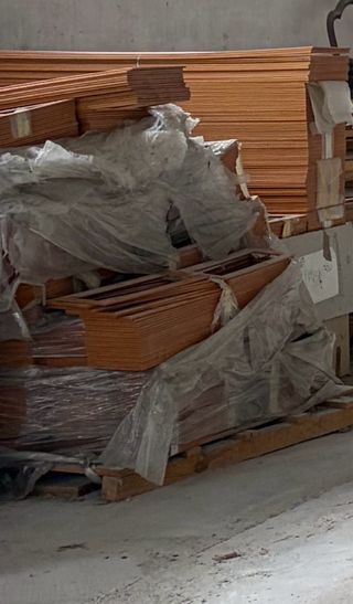 Marcos de madera color cerezo (ligeros)