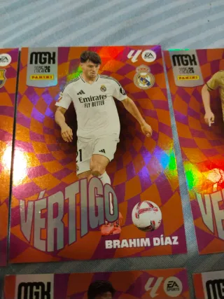 Lote de cartas de fútbol Panini MGk Vértigo