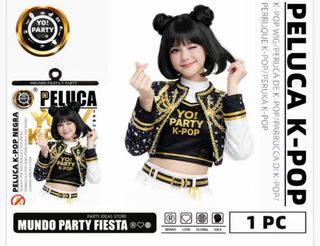 Peluca K-Pop Zoey infantil