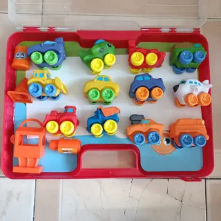 Estuche de juguetes de vehículos