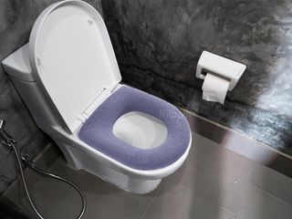 5PCS Cubierta de Asiento de Inodoro Lavable, Funda