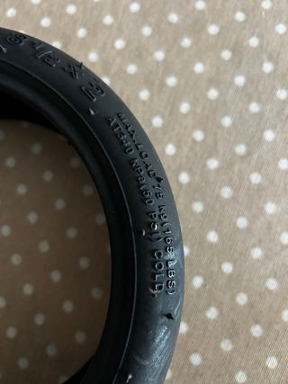 Rueda patinete eléctrico sin usar