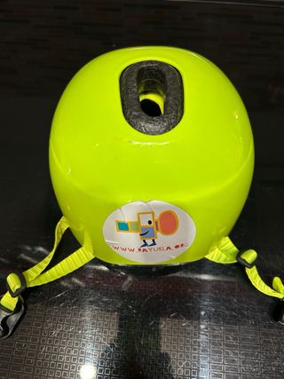 Casco Btwin 500 Bebé Amarillo