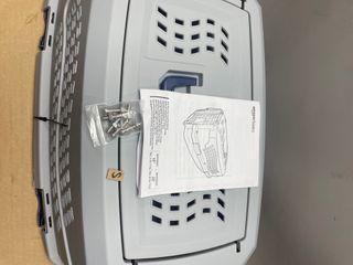 Transportín Perro Gato 2 Puertas Azul