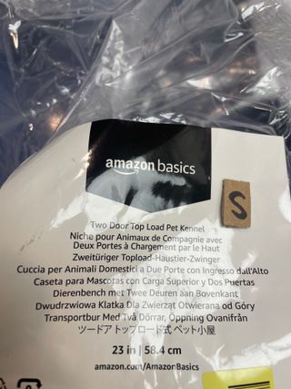 Transportín Perro Gato 2 Puertas Azul