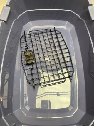 Transportín Perro Gato 2 Puertas Azul