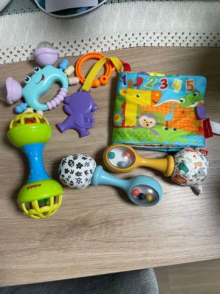 Lote Sonajeros Bebé Fisher-Price