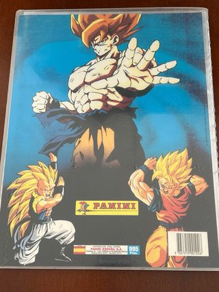 Álbum Dragon Ball Z Cartas Panini