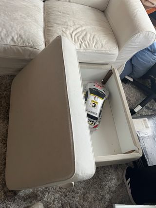 Sofá Chaise Longue Ikea Blanco