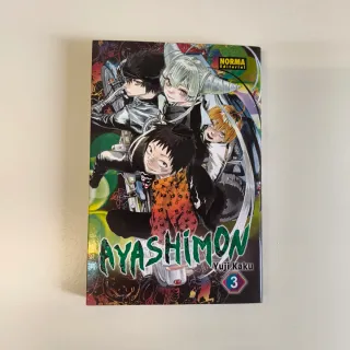 Manga Ayashimon completo 1-3