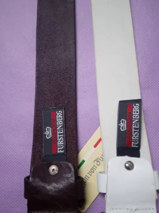 Set 2 Cinture Egon von Fürstenberg Pelle