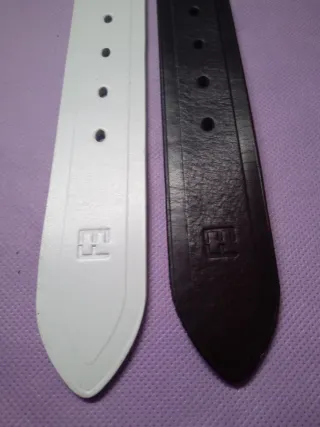 Set 2 Cinture Egon von Fürstenberg Pelle