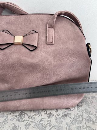 Bolso bandolera o de hombro rosa