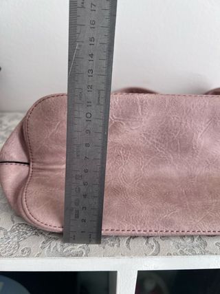 Bolso bandolera o de hombro rosa