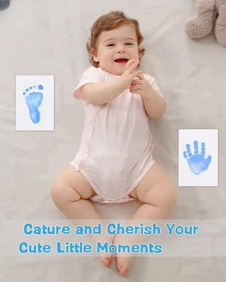 XL Kit Huella del Pie, Kit de Huellas Bebé Pie y M