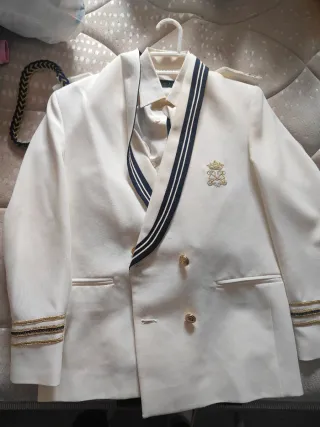 Traje comunión blanco 9 años