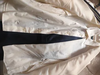 Traje comunión blanco 9 años