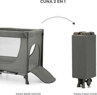 Kinderkraft Joy 2 Cuna de Viaje 3 en 1 para Bebé d