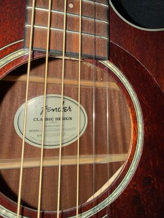 Guitarra Acústica Fender CD-140SCE