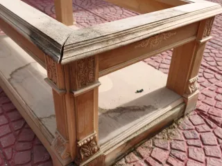 Mesa de centro/comedor de madera