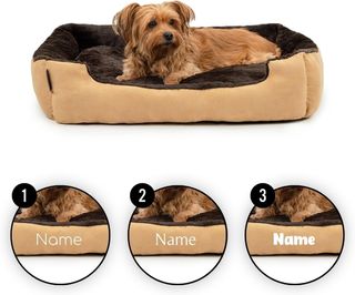 lionto Cama perros cojín perros cesta perros con c