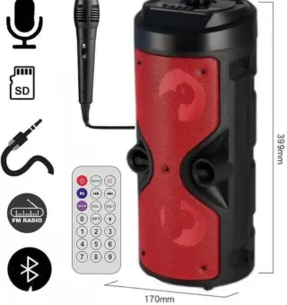 Altavoz Bluetooth Super Bass con Micrófono