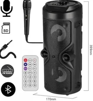 Altavoz Bluetooth Super Bass con Micrófono