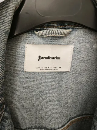 Chaqueta vaquera oversize azul