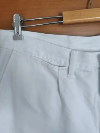 Pantalón Dantzari Blanco Talla 42