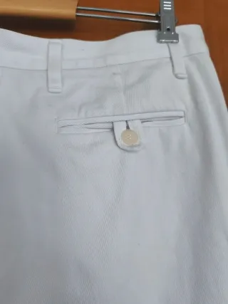 Pantalón Dantzari Blanco Talla 42