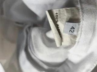 Pantalón Dantzari Blanco Talla 42