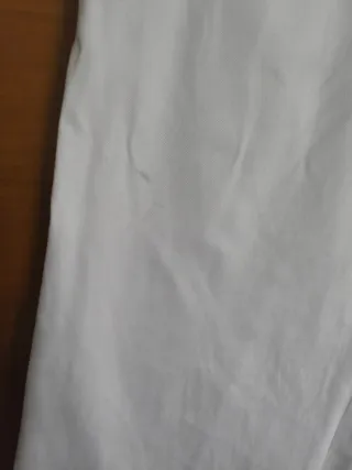 Pantalón Dantzari Blanco Talla 42