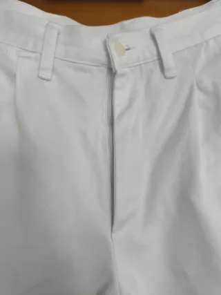 Pantalón Dantzari Blanco Talla 42