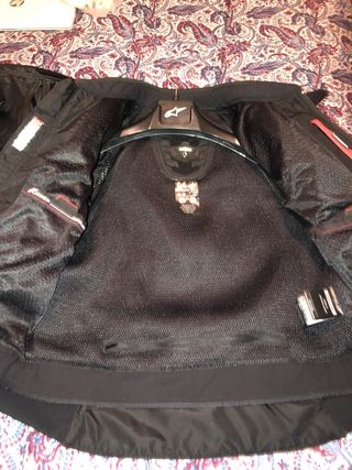 Chaqueta Moto Alpinestars Hombre Negra