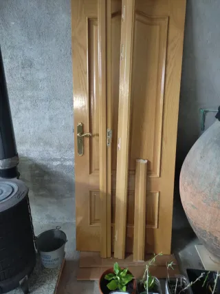 Puerta interior roble