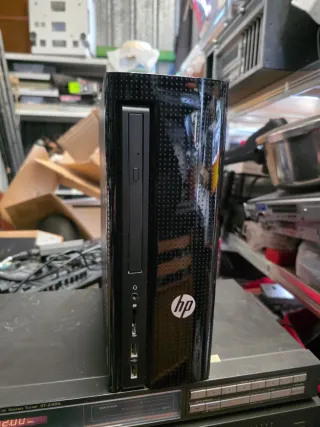 Ordenador HP Negro Compacto