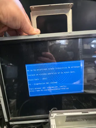 Ordenador HP Negro Compacto